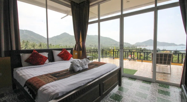 Номер Standard с видом на море Sairee Seaview Koh Tao - Hostel