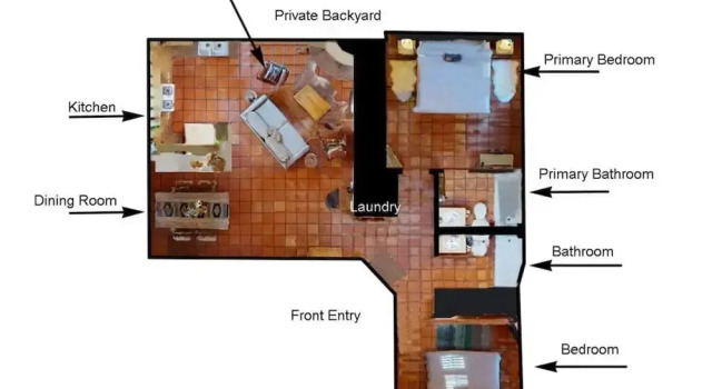 Casa Pico - Ideal Location, Fantastic Workspaces, Perfect Patio