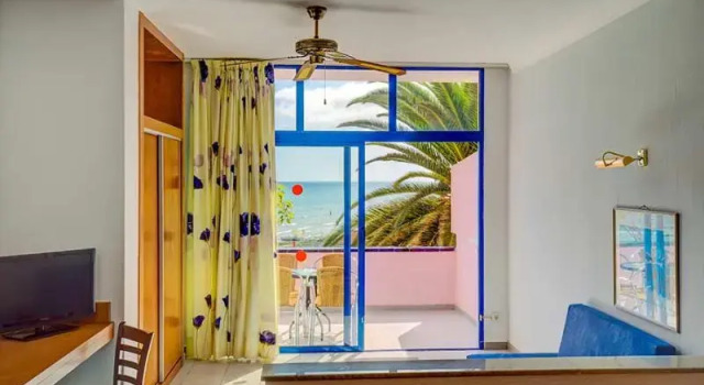 Семейный номер Standard с балконом и с частичным видом на море SBH Fuerteventura Playa