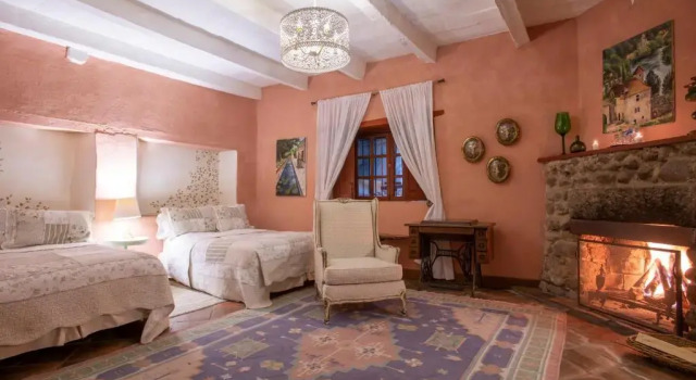 Четырёхместный номер Standard La Casa Azul Huasca & Restaurante La Terraza