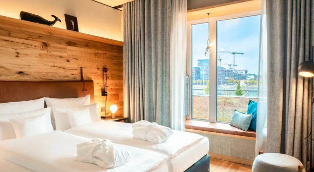 Двухместный номер с видом на гавань Me and All Hotel Kiel, by Hyatt