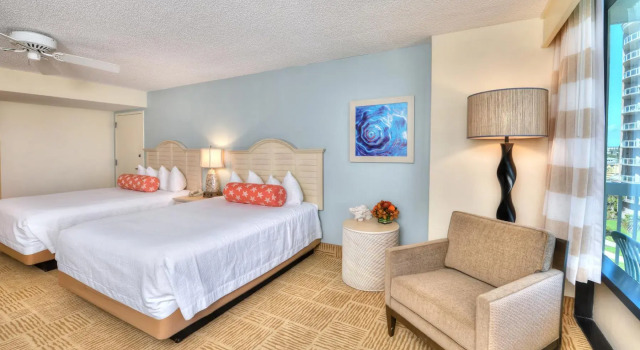 Четырёхместный номер Standard с видом на океан Bahama House - Daytona Beach Shores