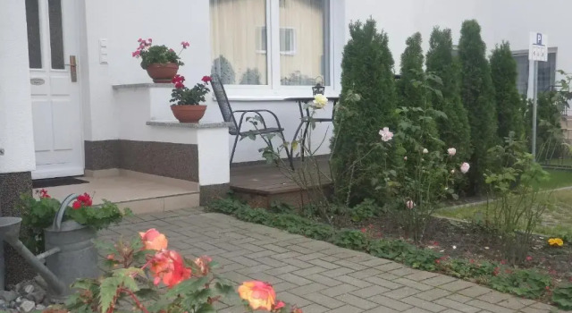 Апартаменты Цокольный этаж Ferienwohnungen Stranddistel