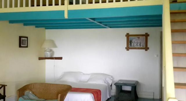 Apartment With one Bedroom in Deshaies, With Wonderful sea View, Furnished Garden and Wifi - 800 m From the Beach