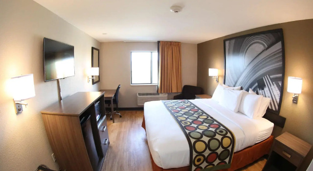 Двухместный номер Standard Super 8 by Wyndham Portsmouth