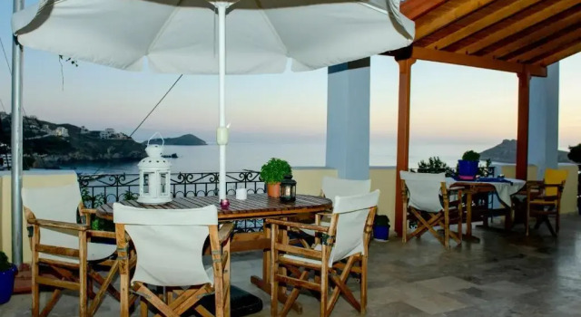 Номер Economy Melinas sunset-Nice flat with 2 Rooms,2 Bath with sea view sunset
