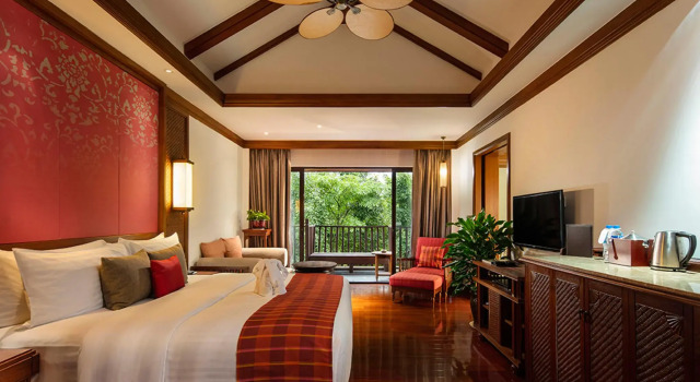 Номер Deluxe с видом на сад Anantara Xishuangbanna Resort