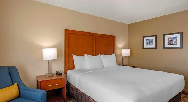 Люкс c 1 комнатой Comfort Inn & Suites Charlottesville Hollymead Town Center