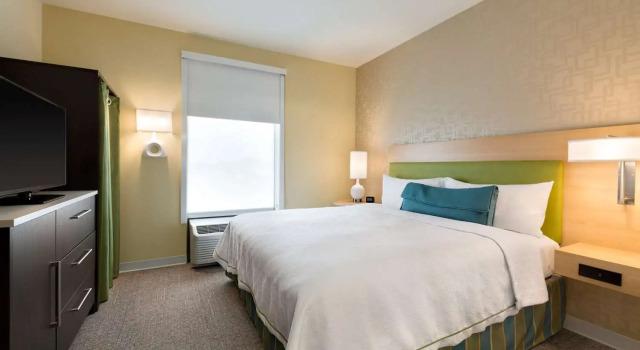 Двухместный люкс c 1 комнатой Home2 Suites by Hilton Cincinnati Liberty Township