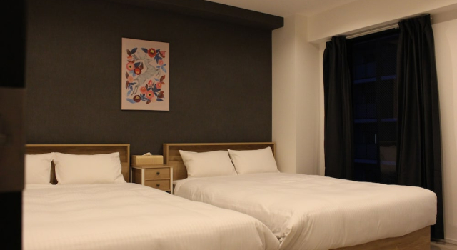 Семейный номер Standard с балконом 大阪難波リバーサイドガーデンホテルOsaka Namba River Side Garden Hotel