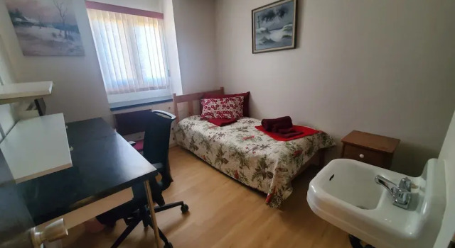 Standardowy jednoosobowy pokój z widokiem na ogród Pells Hostel