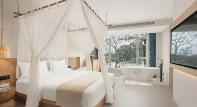 Люкс Classic Mr. Tang’s Yard·Immersive Experience B&B (Riyue Bay Branch)