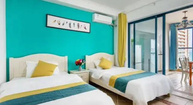 Люкс Huidong Vanke Shuangyue Bay Tidal Seaview Holiday Apartment