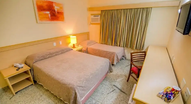 Двухместный номер Standard Hotel Golden Park Uberaba By Nacional Inn