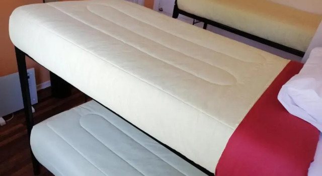 Кровать в общем номере Wild Santiago Hostel
