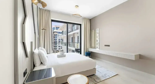 Elegant 1 Bedroom in Arjan With Pool gym Game Room