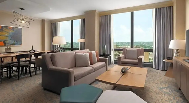 Двухместный люкс c 1 комнатой The Westin Crystal City Reagan National Airport