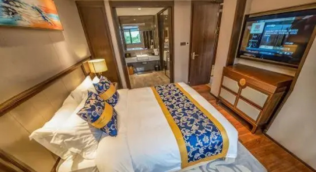 Люкс с 2 комнатами с видом на сад Taishan Villa  Resort Hotel