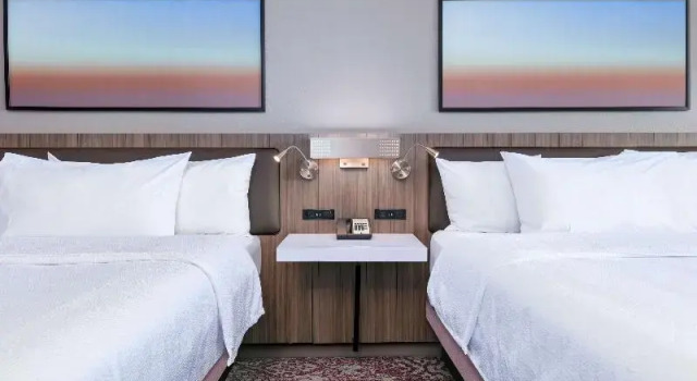 Двухместный номер Standard с красивым видом из окна Hilton Garden Inn Dallas Arlington