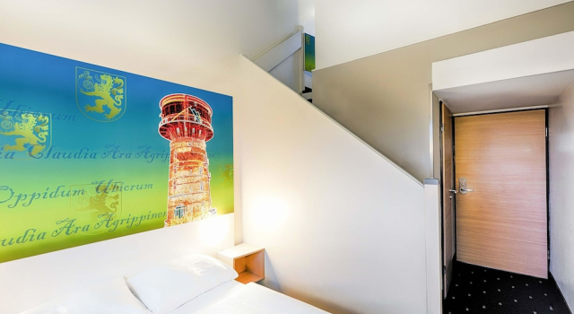 Четырёхместный номер Standard B&B HOTEL Köln-Frechen