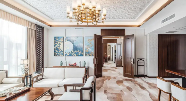 Люкс Presidential с 2 комнатами Junluxe Meizhou Island IECC