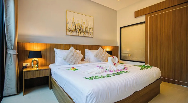 Люкс c 1 комнатой с красивым видом из окна Happy Eight Resort