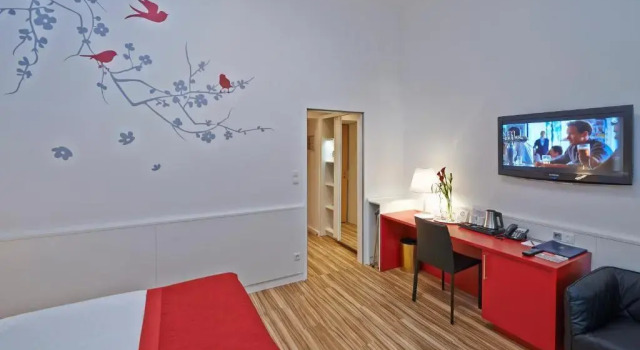 Habitación doble Superior con balcón Hotel Zipser