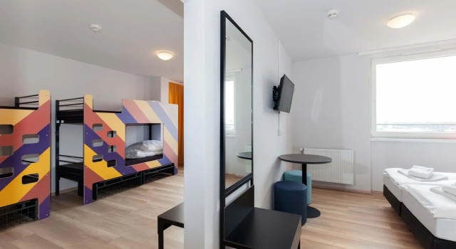 Standardní Čtyřlůžkový pokoj Hotel Fortuna Rhea