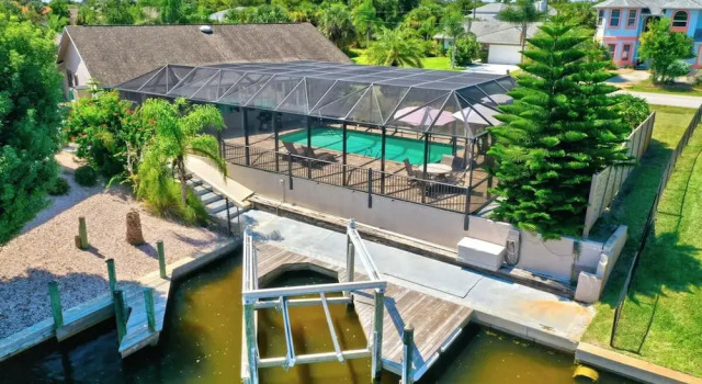 Коттедж Saltwater Canal Home Heated Pool 3 2 2 Gorgeous Pets Welcome