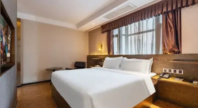 Люкс с видом на улицу James Joyce Coffetel Chengdu Jianshe Road Dongjiao Jiyi Square