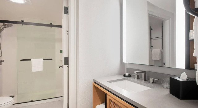 Двухместный люкс c 1 комнатой Residence Inn by Marriott Miami Aventura Mall