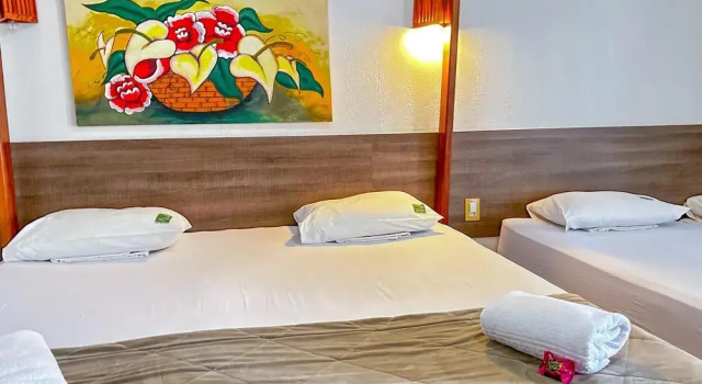 Люкс Jangadeiro Praia Hotel Resort - Parque Aquático e Pé na Areia