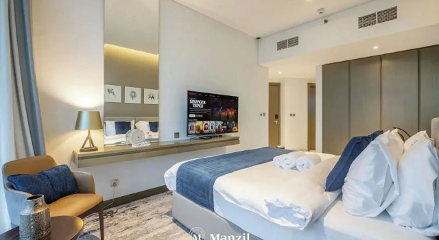 Damac Maison Prive Tower B, Забронировать Апартаменты/квартира Апартаменты Эмирата Дубая, рядом с Деловой район Эмаар-Сквер, Апартаменты/квартира