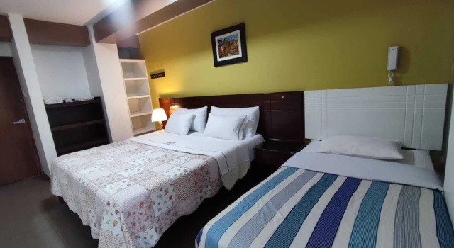 Standardní Třílůžkový Rodinný pokoj Hotel Santa Maria Ica