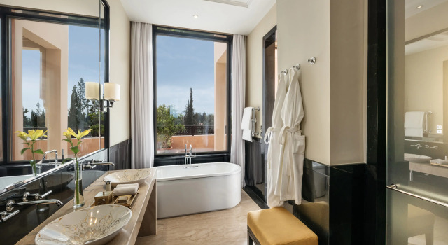 Deluxe Terrace Twin room The Oberoi Marrakech
