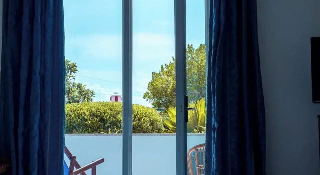 Superior Dreier Zimmer mit Balkon und mit Gartenblick Hotel Villa Sarah