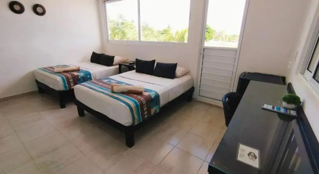 Двухместный номер Standard с балконом Puerto Morelos Hotel Las Palmas - Near the beach