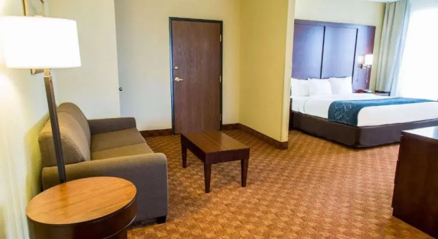 Двухместный люкс Comfort Suites Fort Worth North Fossil Creek