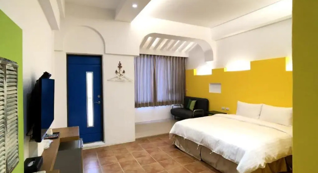 Двухместный номер Standard с балконом Kenting True Color Hostel