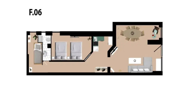 2 Bedrooms Apartment primeflats - Apartments Schillerpark Berlin-Wedding