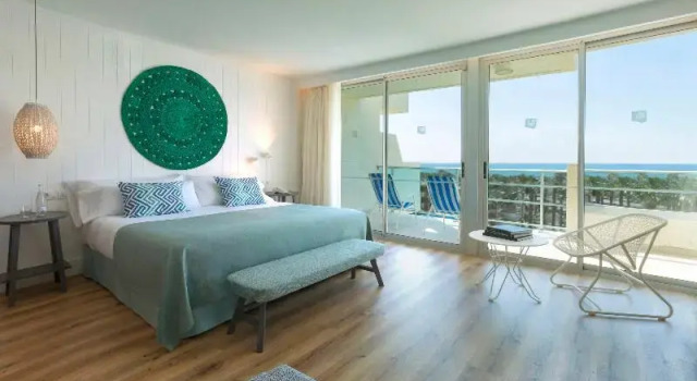 Suite Mediterranea с балконом и с видом на море Blaumar Hotel