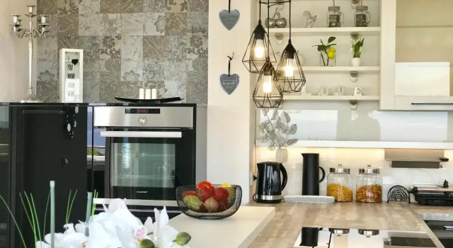 Апартаменты Lux penthouse with beautiful sea and island view 6 + 2