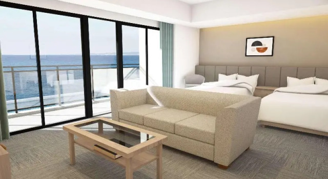 Двухместный номер Premium Best Western Okinawa Kouki Beach