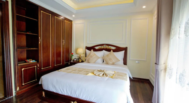 Двухместный номер Deluxe с видом на город Thai Ha Luxury Hotel
