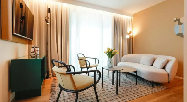 Люкс с видом на море Laguna Faro Suites