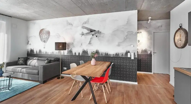 Апартаменты c 1 комнатой The Cloud Suite Apartments