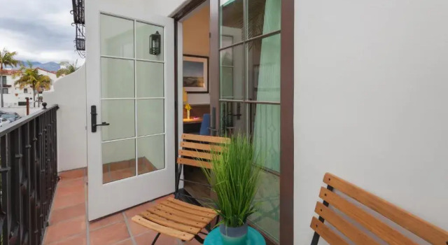 Двухместный номер Standard с балконом La Playa Inn Santa Barbara