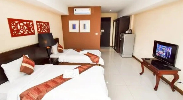 Двухместный номер Deluxe с балконом Piman Garden Boutique Hotel