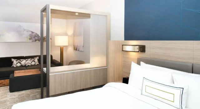 Двухместный люкс SpringHill Suites by Marriott Seattle Issaquah