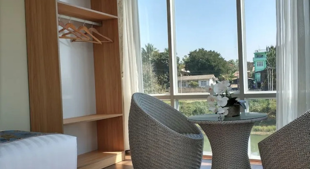 Двухместный номер Deluxe с видом на реку Kayah Land Hotel